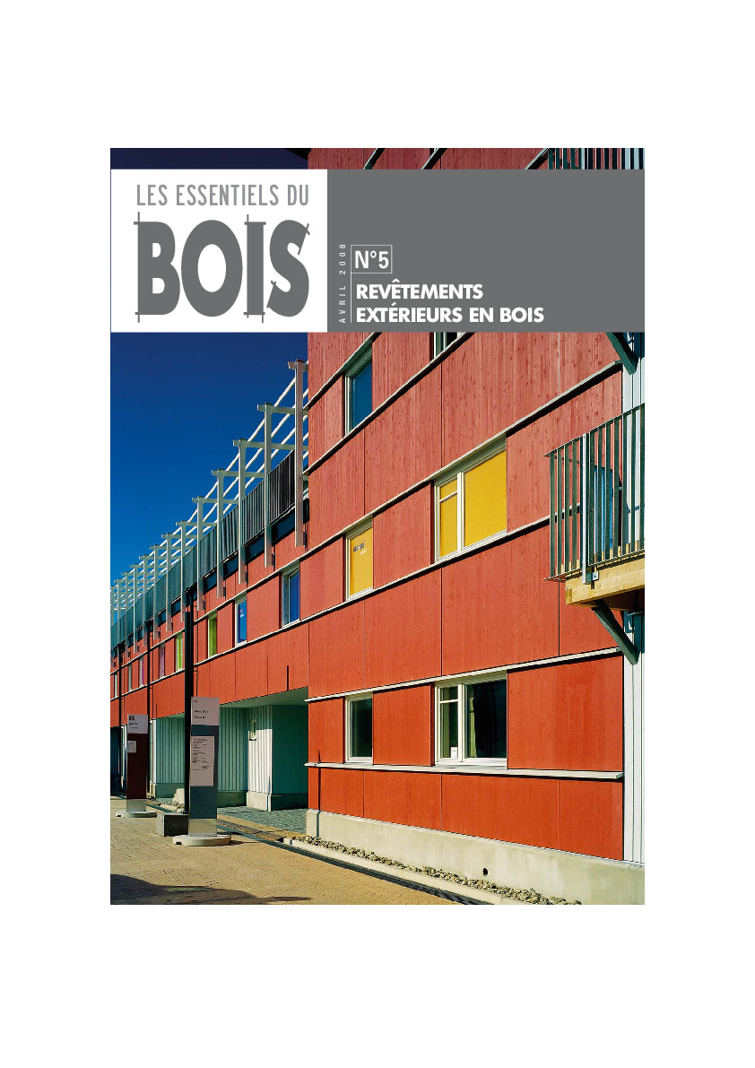 Revêtements exterieurs en bois